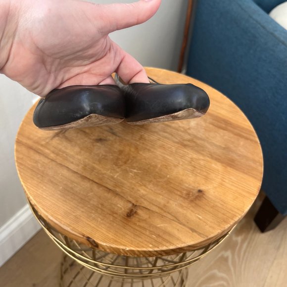 Alexander McQueen iconic black calf leather studded flat Size 36 / 6 - Picture 9 of 11